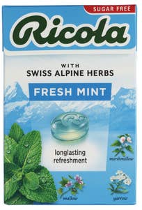 Ricola Fresh Mint sukkerfri