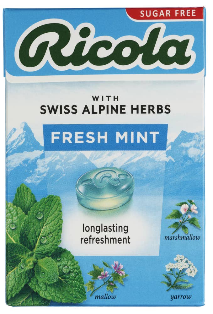 Ricola Fresh Mint sukkerfri