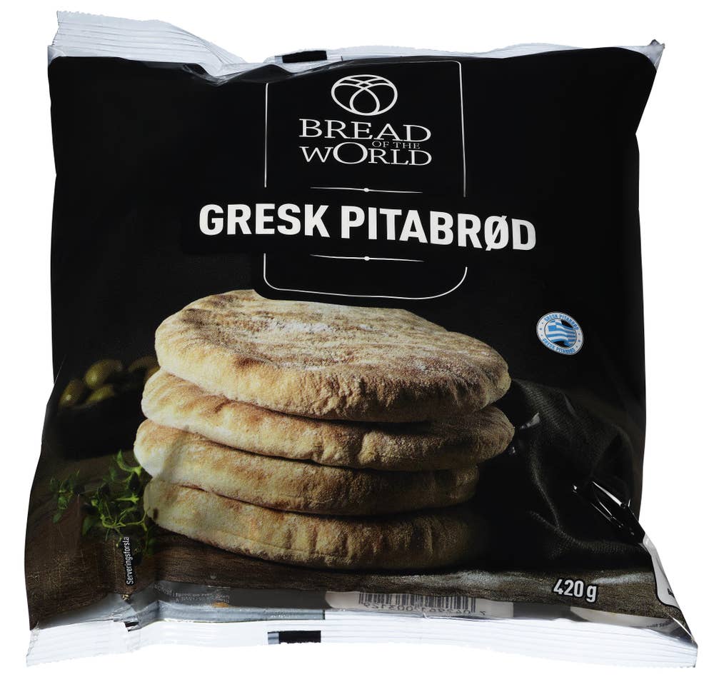 Bread of the World Pitabrød 4 stk