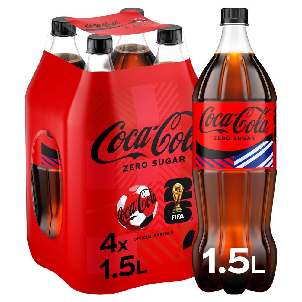 Coca-Cola Zero Sugar 4 X 1,5L