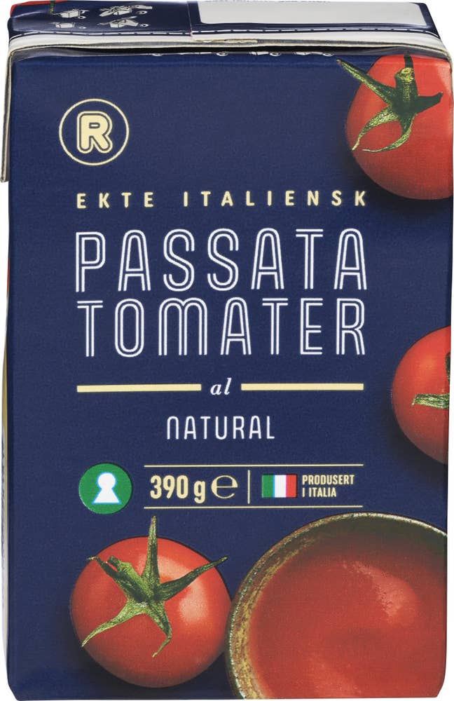 R Passata tomater