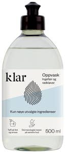 Klar Hand Dishwash Ingefær og rødkløver
