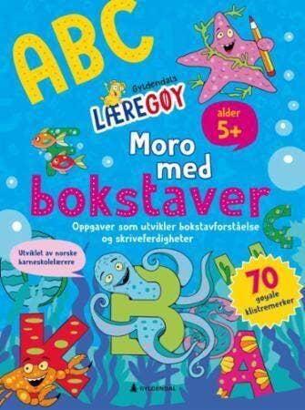 Gyldendal Moro med bokstaver: Oppgaver som utvikler bokstavforståelse og skriveferdigheter Anne-Siri Thomassen mfl.