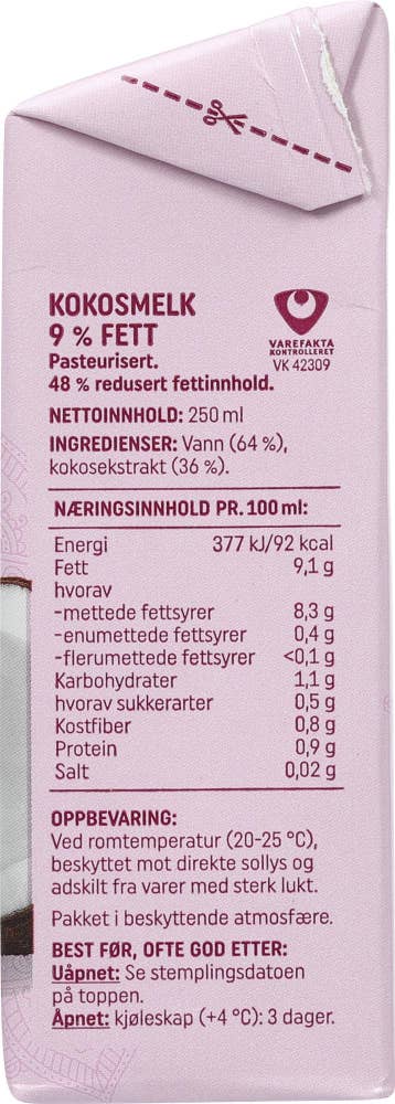 R Lett kokosmelk