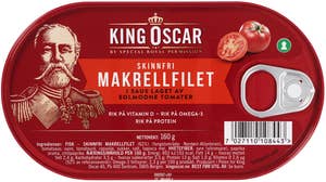 King Oscar Skinnfri makrell