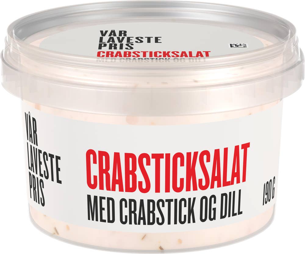 Vår Laveste Pris Crabsticksalat