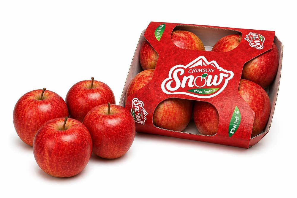 Epler, røde, 4 pk Crimson Snow Italia