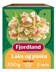 Laks og pasta
