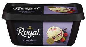 Diplom-is Royal skogsbær & sjokolade