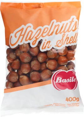 Hasselnøtter med Skall