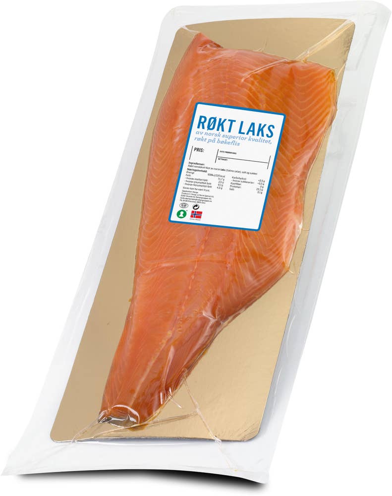 Norsk Sjømat AS Røkt laks helside