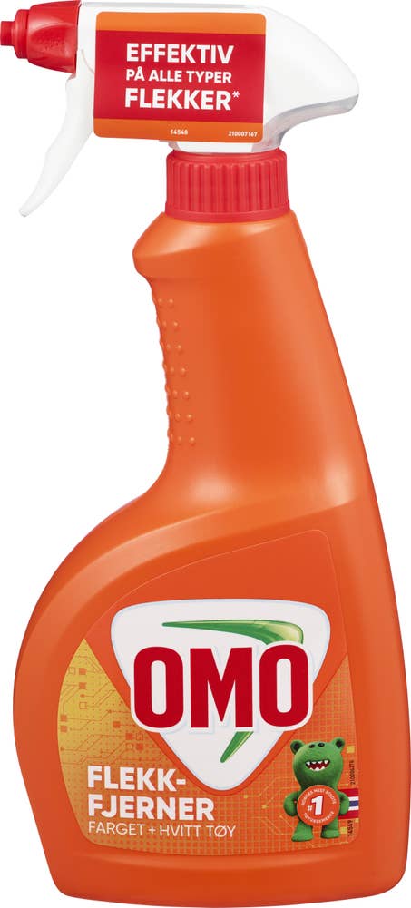 Omo Flekkfjerningsspray Farget og hvitt tøy