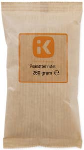 Peanøtter Ristet, Usaltet