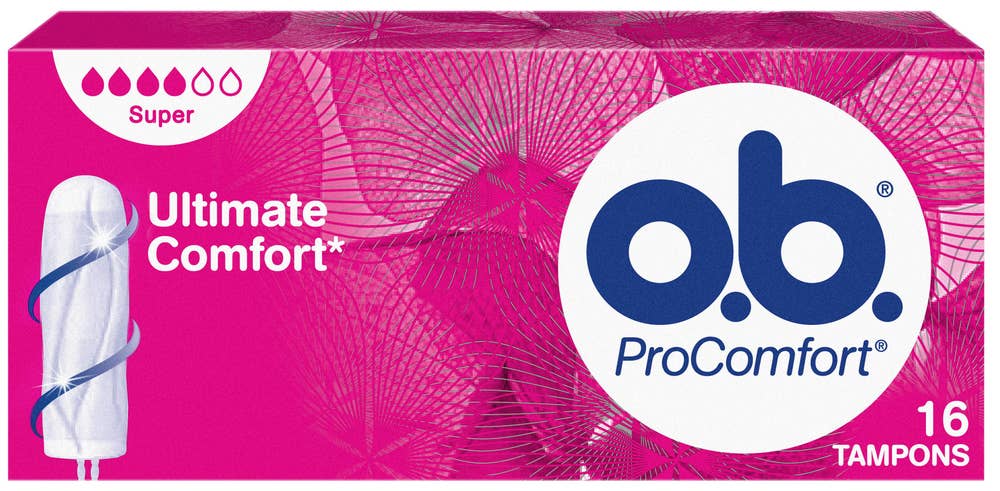 O.B ProComfort Super tamponger