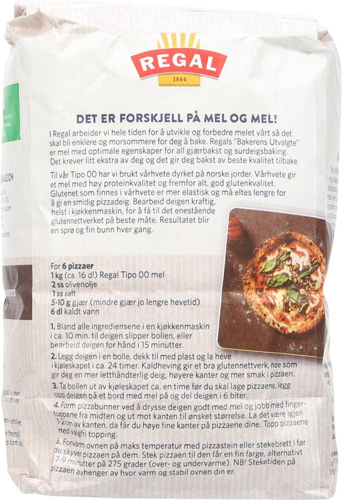 Regal pizzamel Tipo-00