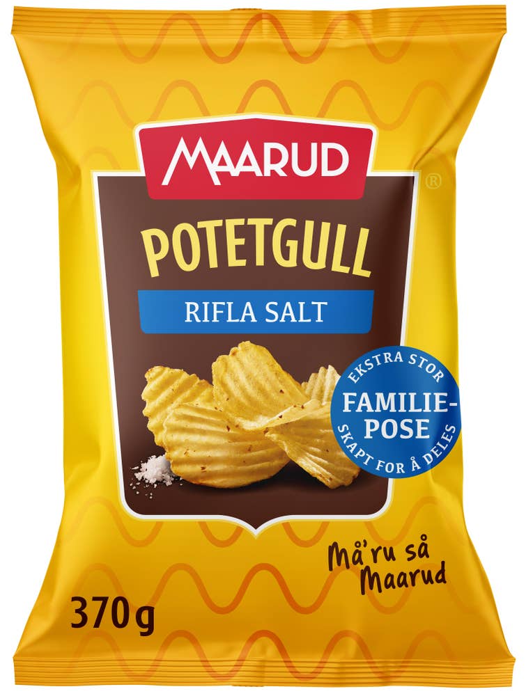 Maarud Potetgull Rifla salt Stor pose