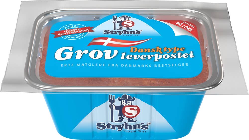 Stryhn´s Dansk grov leverpostei