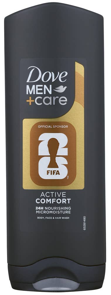 Dove Men+Care Active comfort showergel FIFA Limited edition