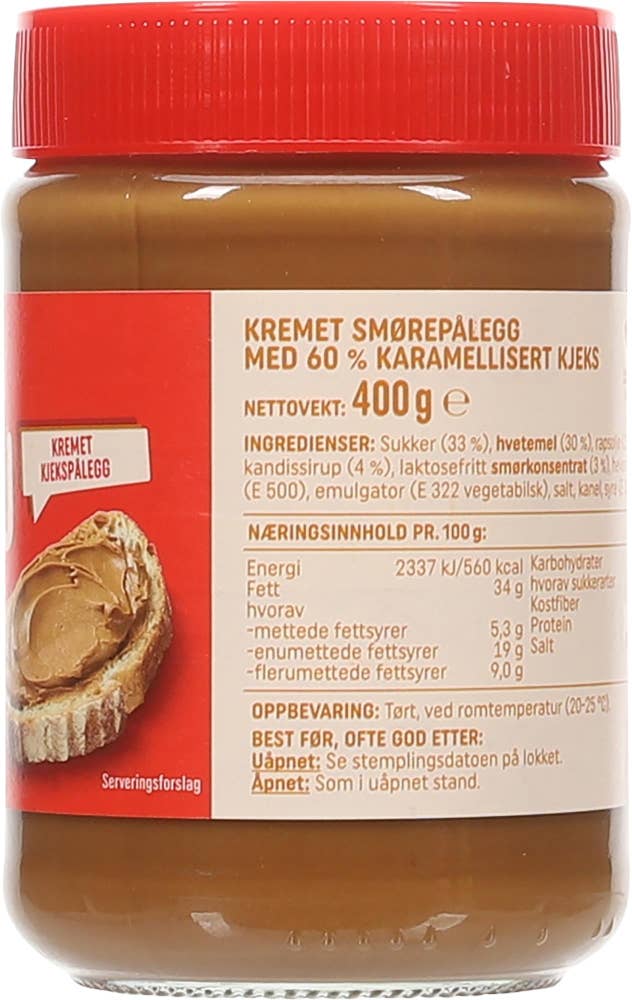 R Speculoos Kremet kjekspålegg