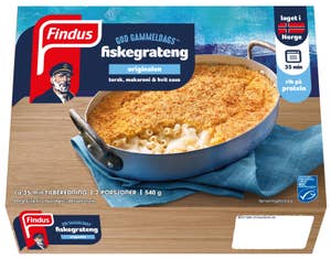 FINDUS God gammeldags fiskegrateng