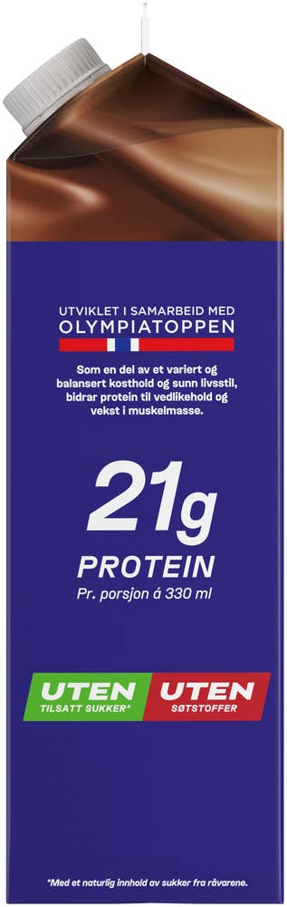 TINE YT proteinmelk Kakao