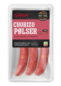 Grilstad Chorizo pølser 3 stk