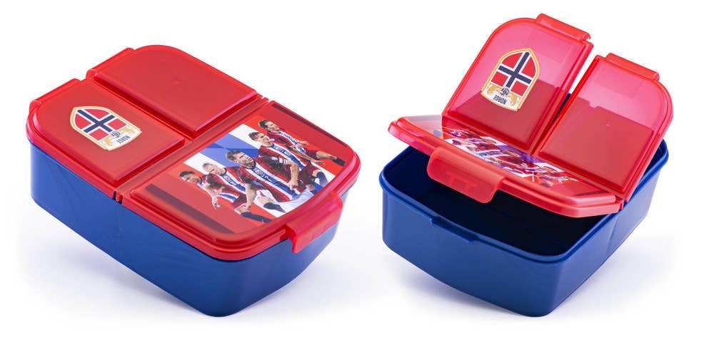 Magic Store Multi-matboks med 3 rom, landslagsprint