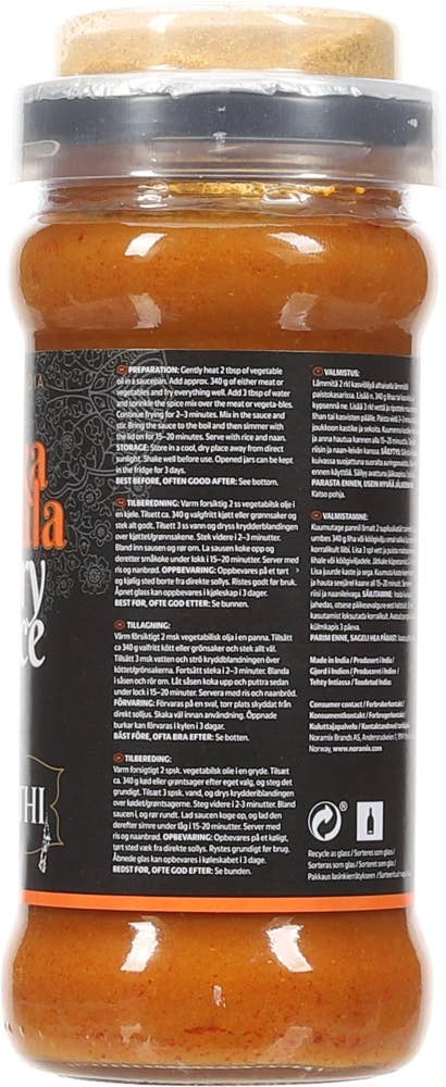 Shanthi Tikka Masala Curry Sauce Partivare