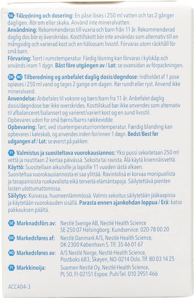 Resorb Sport Væskeerstatning med sitrussmak og magnesium