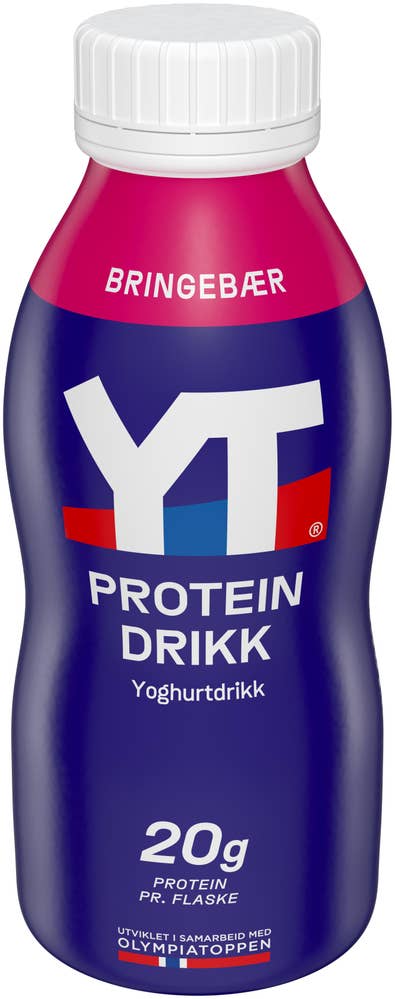 TINE YT yoghurtdrikke Bringebær