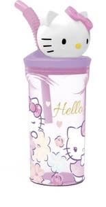 Magic Store Hello Kitty drikkeglass med 3D-figur