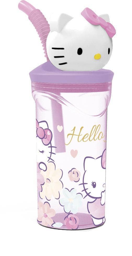 Magic Store Hello Kitty drikkeglass med 3D-figur
