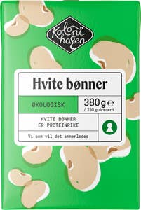 Kolonihagen Store hvite bønner Økologisk
