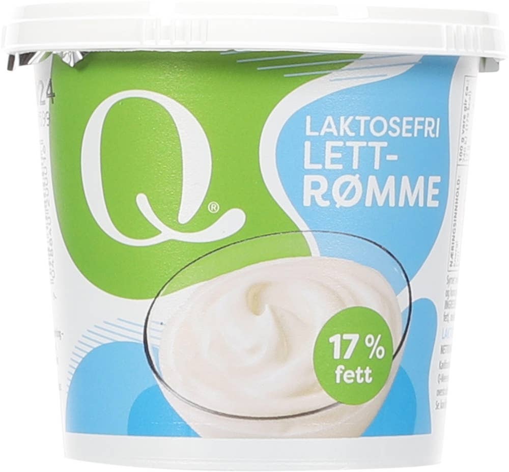 Q Lettrømme Laktosefri