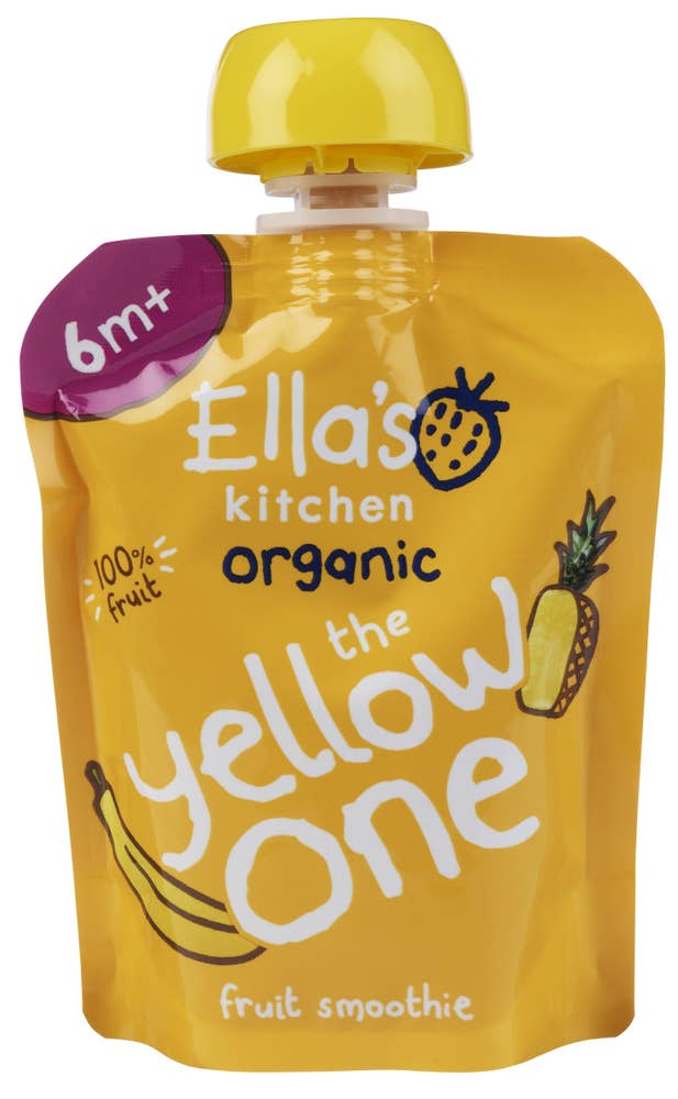 Ellas Smoothie The yellow one Fra 6 mnd
