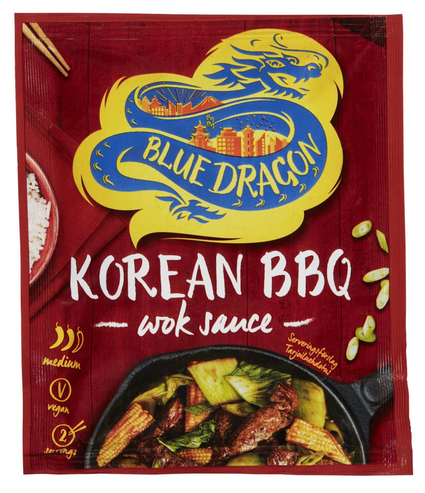 Blue Dragon Korean BBQ Wok 120 g
