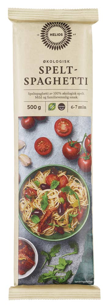 Helios Økologiske spelt-spaghetti