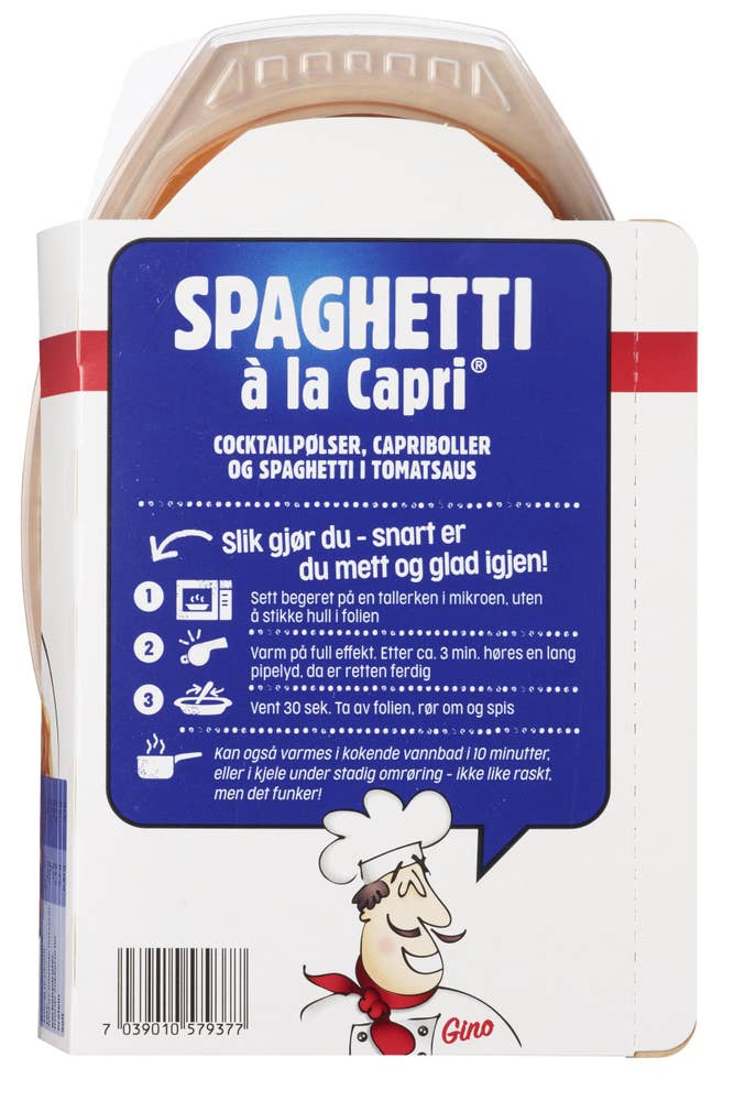 Toro Spaghetti a la Capri