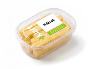 Klart Kålrot i staver