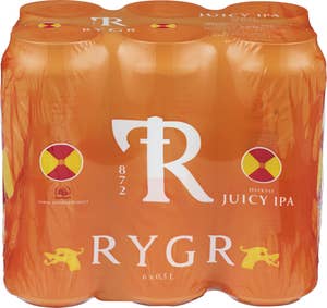 Rygr Østkyst Juicy IPA 6x0,5 l