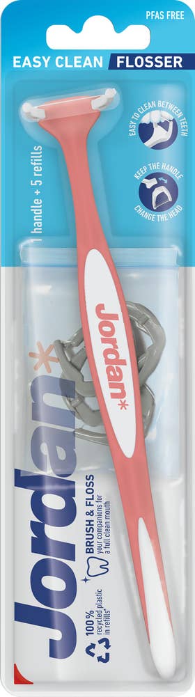 Jordan Easy Clean Flosser 1 + 6 Ass. farge