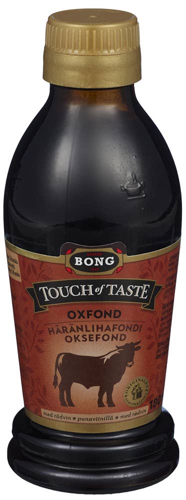 Touch of Taste Oksefond med rødvin