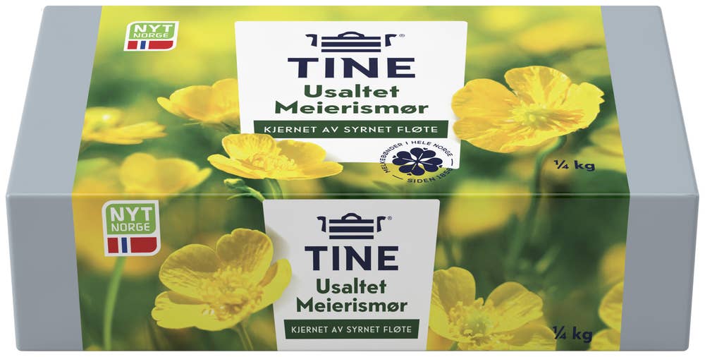 Usaltet smør 250 g