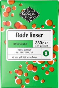 Kolonihagen Røde linser Økologisk