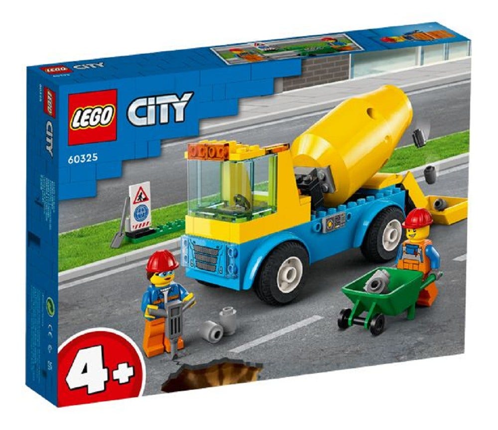 Sprell LEGO City Betongblander