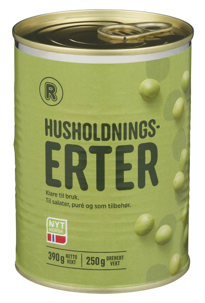 Husholdningserter 390 g