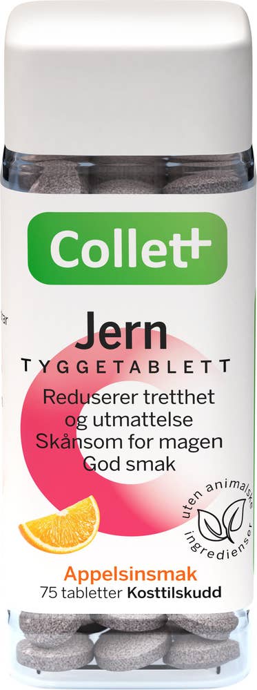 Collett Tyggetablett jern