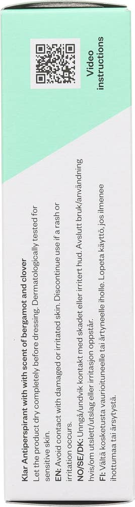 Klar Deo-refill Sval Antiperspirant