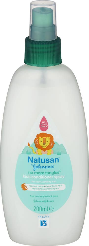 Natusan by Johnson's® Kids balsamspray til håret No More Tangles