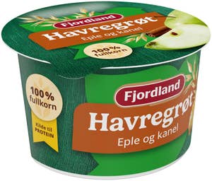 Fjordland Havrelunsj Med eple og kanel